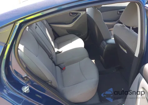 2016 Hyundai Elantra Se из США, поврежденный, VIN 5NPDH4AE0GH747364